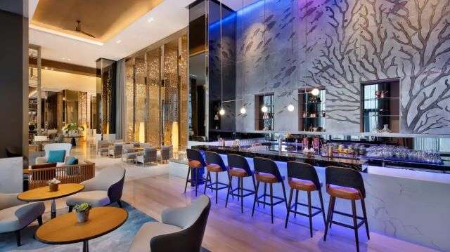 Bar de l'Hilton Abu Dhabi Yas Island