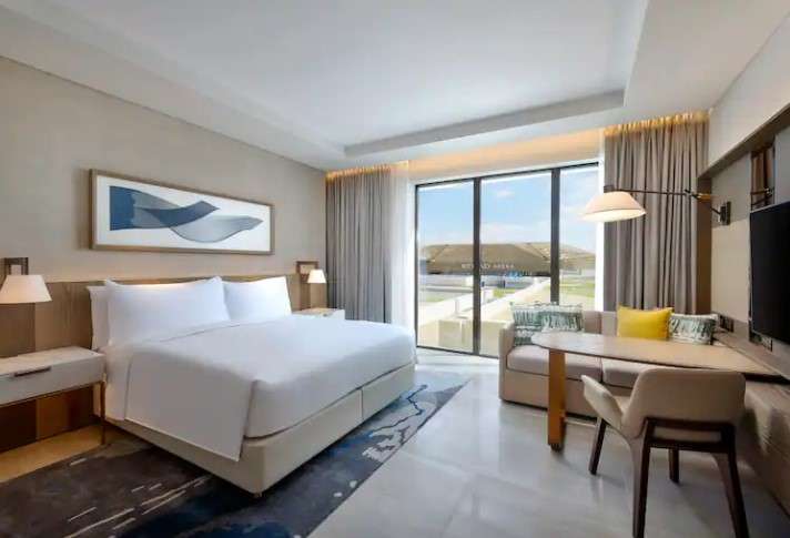 King Room de l'Hilton Abu Dhabi Yas Island
