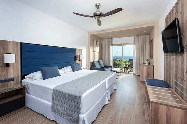 Chambre de l'hôtel Riu Palace Oasis