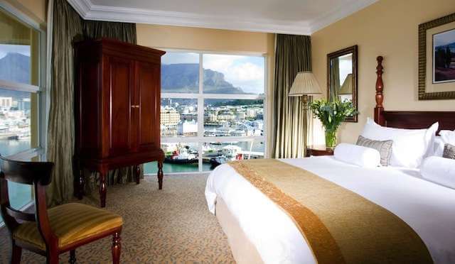Chambre du Table Bay Hotel au Cape Town