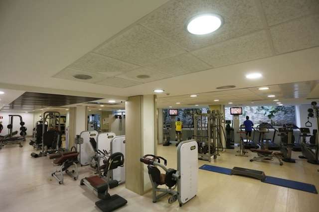 Salle de fitness de l'Hôtel Gran Palas Experience