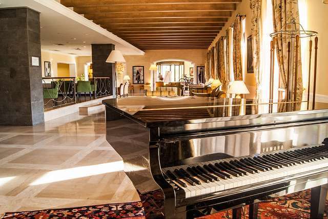 Hall du Il Picciolo Etna Golf Resort & Spa en Sicile