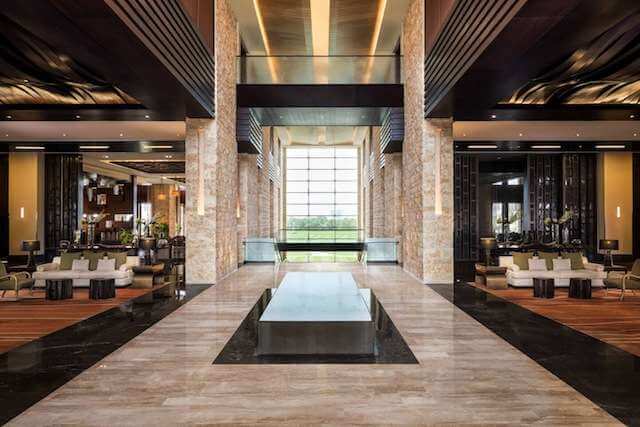 Lobby du Westin Abu Dhabi Golf Resort & Spa