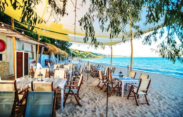 Restaurant Plage du Thracian Cliffs Golf & Beach Resort