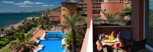 Terrasse du Gran Hotel Elba Estepona & Thalasso Spa