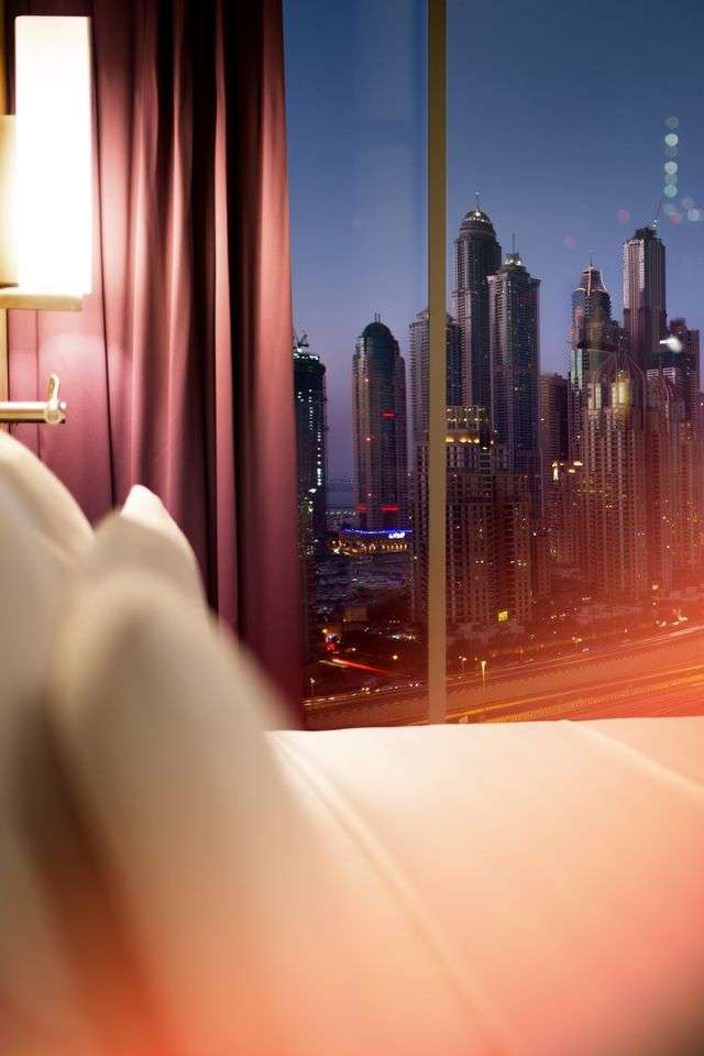 Vue chambre du Pullman Dubai Jumeirah Lakes Towers